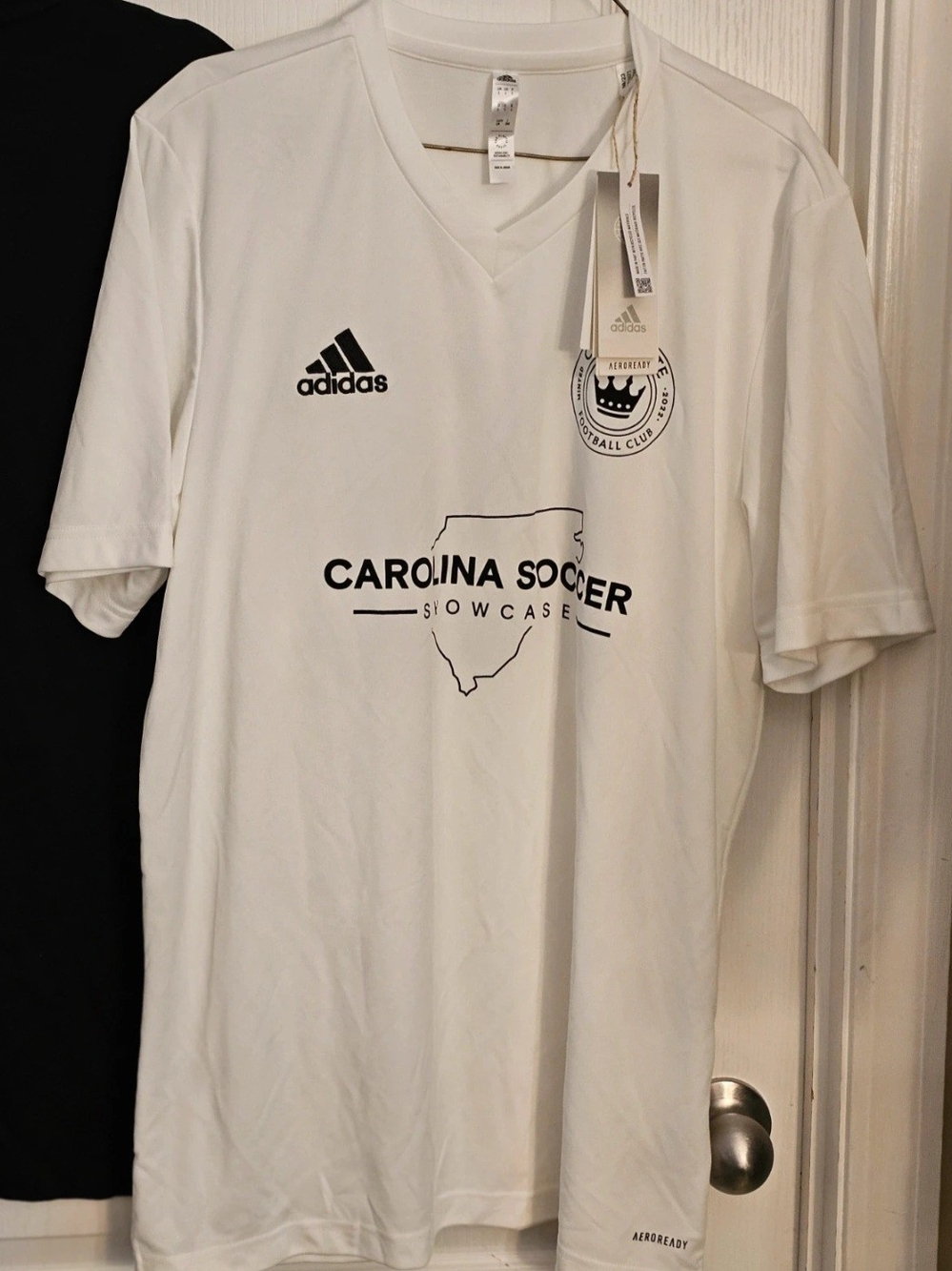 Adidas Charlotte Football Club Jersey Carolina Soccer Showcase Mens Large NWOT